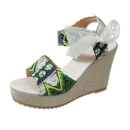 Jungdeepe Ladies Ethnic Style Summer Printed Fabric Lace Up Open Toe Sloping Heel Thick Sole Sandals Pool Sandal Size 11 Wide Shoes for Women Sandals Soccer Flops Leopard Bow Tie Sandals for Women
Jungdeepe Ladies Ethnic Style Summer Printed Fabric Lace Up Open Toe Sloping Heel Thick Sole Sandals Pool Sandal Size 11 Wide Shoes for Women Sandals Soccer Flops Leopard Bow Tie Sandals for Women
