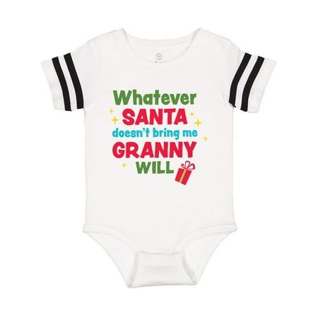 Inktastic Christmas Whatever Santa Doesn t Bring Me Granny Will Gift Baby Boy or Baby Girl Bodysuit
Inktastic Christmas Whatever Santa Doesn t Bring Me Granny Will Gift Baby Boy or Baby Girl Bodysuit