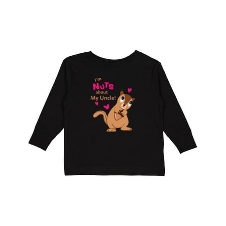 Inktastic I m Nuts About My Uncle Gift Toddler Boy or Toddler Girl Long Sleeve T-Shirt 
Inktastic I m Nuts About My Uncle Gift Toddler Boy or Toddler Girl Long Sleeve T-Shirt