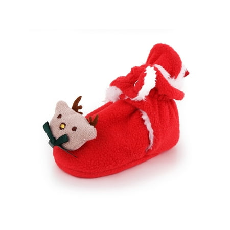 Crocowalk Baby Casual Christmas Warm Slippers Indoor Cozy Socks Comfortable Pull On Toddler Shoe Red Elk 4C
Crocowalk Baby Casual Christmas Warm Slippers Indoor Cozy Socks Comfortable Pull On Toddler Shoe Red Elk 4C