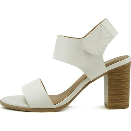Soda Wait Women Open Round Toe Chunky Heel Ankle Strap High Heel Dress Sandals
Soda Wait Women Open Round Toe Chunky Heel Ankle Strap High Heel Dress Sandals
