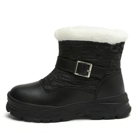 Girls Boys Snow Boots Winter outdoors waterproof warm Kids anti-skidding Ankle Boots ( Little Kids/Big Kids)
Girls Boys Snow Boots Winter outdoors waterproof warm Kids anti-skidding Ankle Boots ( Little Kids/Big Kids)