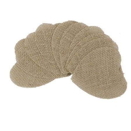 10pcs Hessian Burlap Heart Shaped Pieces Creative Slice for Crafts Wedding Party Decor
10pcs Hessian Burlap Heart Shaped Pieces Creative Slice for Crafts Wedding Party Decor