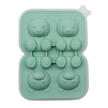 ZEAVAN Ice Cream Mold Wear-resistant Lovely Useful Reusable Anti Stick Ice Cube Mold