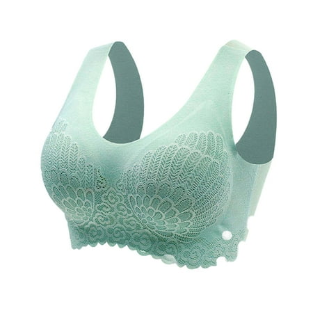 YUUZONE Women W1re1ess Seamless T-Shirt Bras Push Up Full Coverage Lift No Underwire Lace Splicing Sports Bralette with Padding
YUUZONE Women W1re1ess Seamless T-Shirt Bras Push Up Full Coverage Lift No Underwire Lace Splicing Sports Bralette with Padding