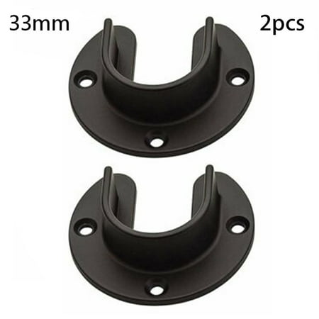 Leye 1.26-Inch Shower Closet Rod Holder Set U Shaped Hanging Rod Flange Socket Heavy Duty Curtain Pole Bracket Supports Stainless Steel Matte Black 2 Pack
Leye 1.26-Inch Shower Closet Rod Holder Set U Shaped Hanging Rod Flange Socket Heavy Duty Curtain Pole Bracket Supports Stainless Steel Matte Black 2 Pack