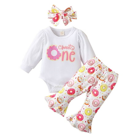 Girls Short Sleeve Ribbed Bowknot Romper Bodysuit Floral Prints Bell Bottoms Pants Headbands Outfits
Girls Short Sleeve Ribbed Bowknot Romper Bodysuit Floral Prints Bell Bottoms Pants Headbands Outfits