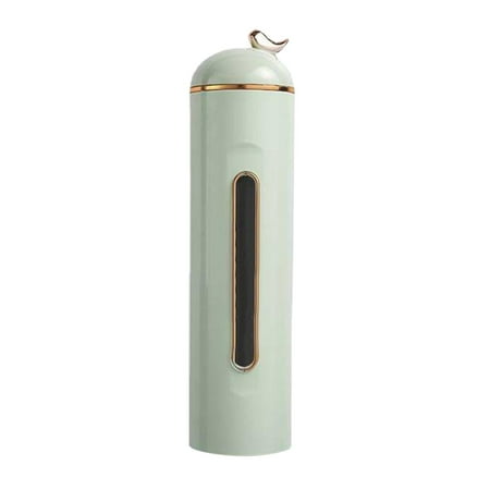 Wall Mounted Cup Storage Rack Cup Container with Top Storage Paper Cup Dispenser Green