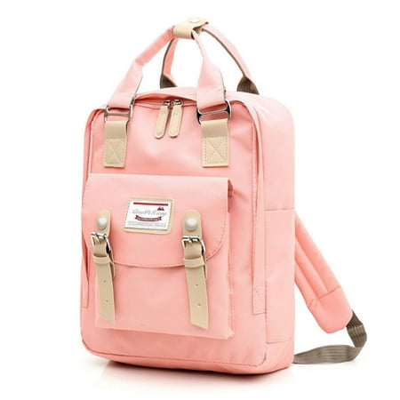Backpack Waterproof Casual Student Campus Bag Travel Computer Backpack Women Pink 
Backpack Waterproof Casual Student Campus Bag Travel Computer Backpack Women Pink