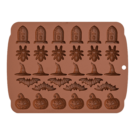 Halloween Molds, Candy Soap Mold Cookie Baking Mold,Ice Cube Tray