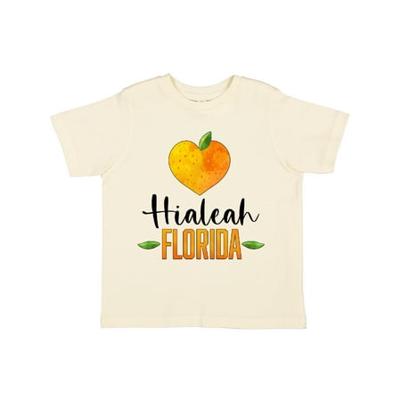Inktastic Hialeah Florida Orange in Heart Gift Toddler Boy or Toddler Girl T-Shirt
Inktastic Hialeah Florida Orange in Heart Gift Toddler Boy or Toddler Girl T-Shirt