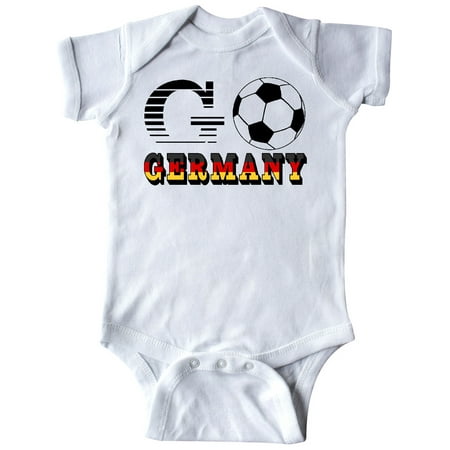 Inktastic Go Germany- Soccer Football Gift Baby Boy or Baby Girl Bodysuit