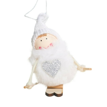 WANYNG Hangs Christmas Crafts Christmas Tree Ornaments Hanging Dress Up Pendant Decorations Ski Figure White
WANYNG Hangs Christmas Crafts Christmas Tree Ornaments Hanging Dress Up Pendant Decorations Ski Figure White