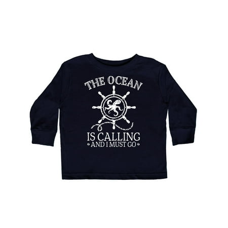 Inktastic Ocean is Calling Cute Nautical Octopus Gift Toddler Boy or Toddler Girl Long Sleeve T-Shirt
Inktastic Ocean is Calling Cute Nautical Octopus Gift Toddler Boy or Toddler Girl Long Sleeve T-Shirt