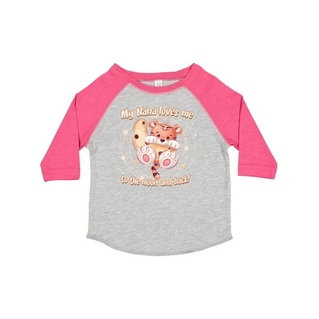 Inktastic My Nana Loves Me to the Moon and Back Tiger Gift Toddler Boy or Toddler Girl T-Shirt
Inktastic My Nana Loves Me to the Moon and Back Tiger Gift Toddler Boy or Toddler Girl T-Shirt
