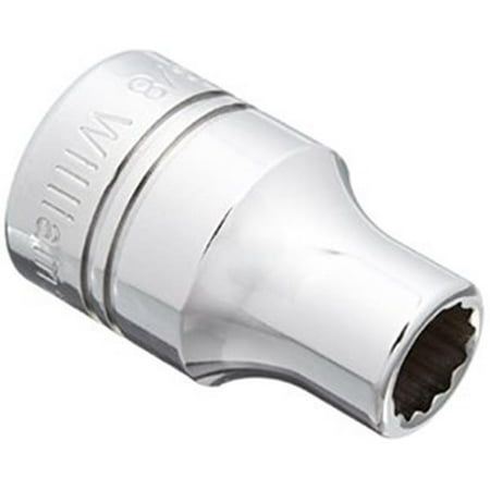 Williams & Snap On ST-1231 0.96 x 0.5 in. Drive 12 Point Shallow Socket
