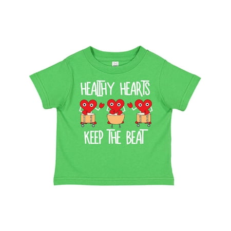 Inktastic Healthy Hearts White Text Gift Toddler Boy or Toddler Girl T-Shirt
Inktastic Healthy Hearts White Text Gift Toddler Boy or Toddler Girl T-Shirt