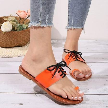 jjayotai Clearance Sandals for Women Women s Summer Fashion Comfortable Clip-toe Flat Sandals Rollbacks Orange
jjayotai Clearance Sandals for Women Women s Summer Fashion Comfortable Clip-toe Flat Sandals Rollbacks Orange