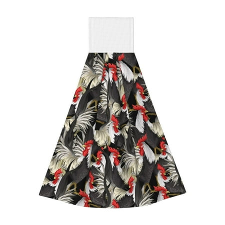 Zufioo Roosters 2 Print Coral Fleece Velcro Hand Towel Hangable Absorbent Hand Towel Suitable for Kitchen Bathroom Household Items
Zufioo Roosters 2 Print Coral Fleece Velcro Hand Towel Hangable Absorbent Hand Towel Suitable for Kitchen Bathroom Household Items