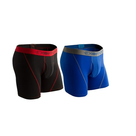 

2 Pack ExOfficio Men Underwear Men s Sport Mesh 6 Boxer Brief Breathable Lightweight Quick Drying Man Underwear USA Size S-XXL