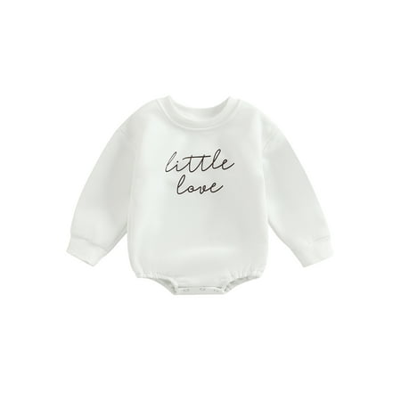 Musuos Infant Baby Boy Girl Sweatshirt Romper Outfit Long Sleeve Onesie Oversized Sweater Bodysuit Valentine s Day Clothes
Musuos Infant Baby Boy Girl Sweatshirt Romper Outfit Long Sleeve Onesie Oversized Sweater Bodysuit Valentine s Day Clothes