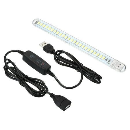 Uxcell USB White Night Light with USB Female to Male Extension Cord LED 10 Speed Dimmer Switch
Uxcell USB White Night Light with USB Female to Male Extension Cord LED 10 Speed Dimmer Switch