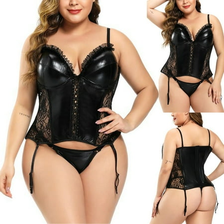 Yubatuo Lingerie for Women Sexy Lingerie Black Lace Paneled Sheer Sling Body Shaper Corset
Yubatuo Lingerie for Women Sexy Lingerie Black Lace Paneled Sheer Sling Body Shaper Corset