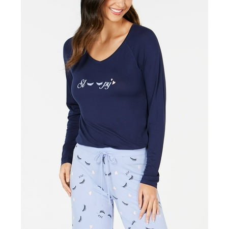 Jenni by Jennifer Moore Womens Knit Pajama Top