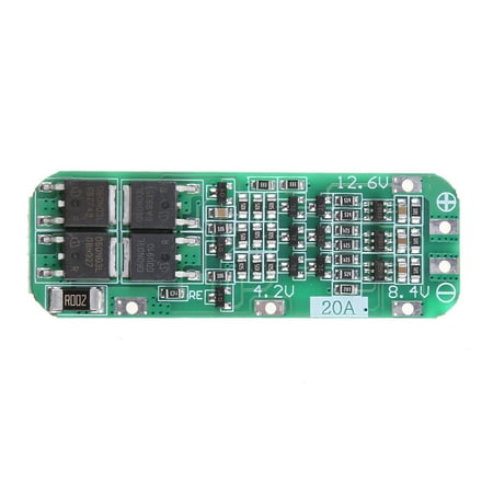 

JUNTEX 3S 20A Li-ion Lithium Battery 18650 Charger PCB BMS Protection Board 12.6VModule