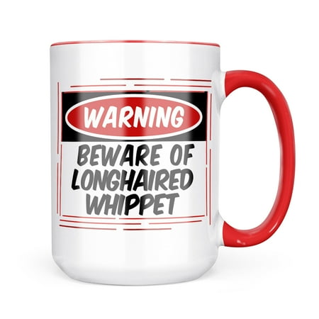 Neonblond Beware of the Longhaired Whippet Dog from United States Mug gift for Coffee Tea lovers
Neonblond Beware of the Longhaired Whippet Dog from United States Mug gift for Coffee Tea lovers