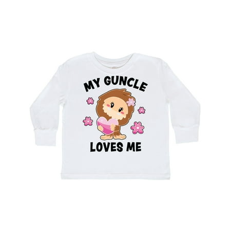 Inktastic My Guncle Loves Me with Bigfoot Gift Toddler Toddler Girl Long Sleeve T-Shirt
Inktastic My Guncle Loves Me with Bigfoot Gift Toddler Toddler Girl Long Sleeve T-Shirt