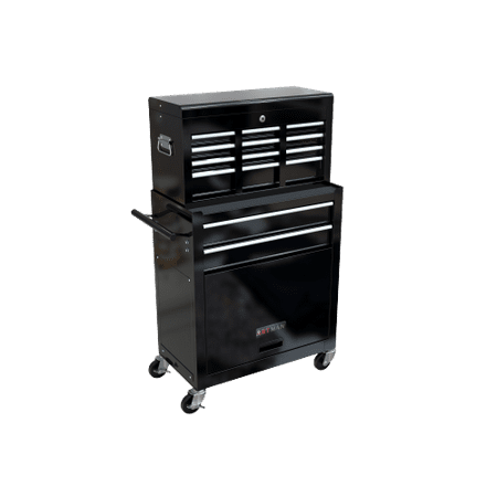 High Capacity Rolling Tool Chest with Wheels and Drawers 8-Drawer Tool Storage Cabinet Black
High Capacity Rolling Tool Chest with Wheels and Drawers 8-Drawer Tool Storage Cabinet Black