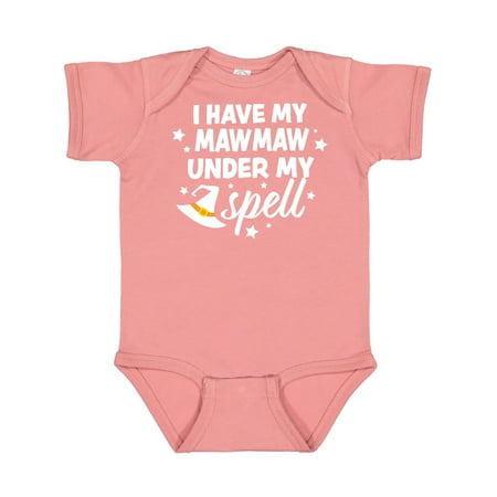 Inktastic I Have Mawmaw Under My Spell with Cute Witch Hat Gift Baby Boy or Baby Girl Bodysuit
Inktastic I Have Mawmaw Under My Spell with Cute Witch Hat Gift Baby Boy or Baby Girl Bodysuit