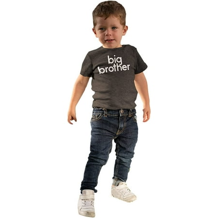 Big Sister Little Brother T-Shirt Kids & Toddler Newborn Baby Bodysuits