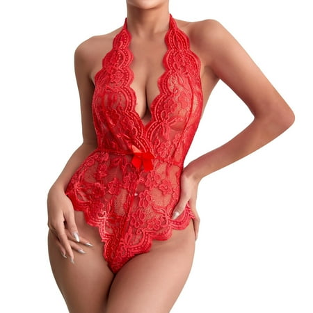 Sehao Sleep Dress for Women Lingerie Sets Lace Teddy Babydoll Bodysuit Embroidery Nightgown Nightwear With Thong Lace Lace Thong Plus Size Panties
Sehao Sleep Dress for Women Lingerie Sets Lace Teddy Babydoll Bodysuit Embroidery Nightgown Nightwear With Thong Lace Lace Thong Plus Size Panties