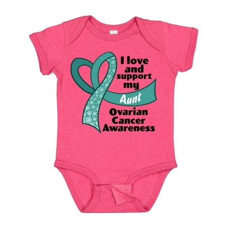 Inktastic Ovarian Cancer Awareness I Love and Support My Aunt Gift Baby Boy or Baby Girl Bodysuit
Inktastic Ovarian Cancer Awareness I Love and Support My Aunt Gift Baby Boy or Baby Girl Bodysuit