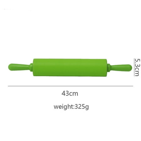 Livesture Rolling Pin Silicone Wooden Handle Noodle Movable Roller Flour Stick Green Plastic handle large
Livesture Rolling Pin Silicone Wooden Handle Noodle Movable Roller Flour Stick Green Plastic handle large