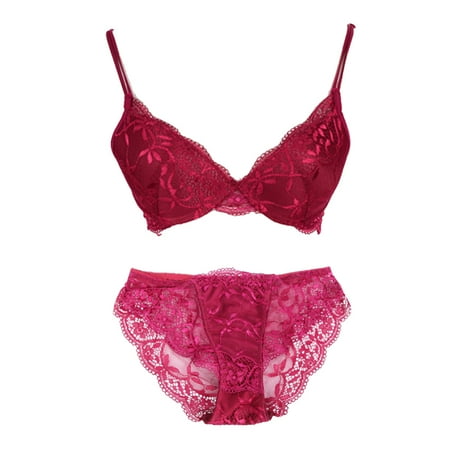 Promotion Clearance! Women Cute Sexy Underwear Satin Lace Embroidery Bra Sets With Panties wine red B 34
Promotion Clearance! Women Cute Sexy Underwear Satin Lace Embroidery Bra Sets With Panties wine red B 34