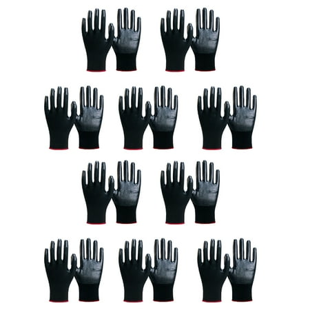 10 pairs of safety work gloves gardening gloves rubberized breathable protective gloves
10 pairs of safety work gloves gardening gloves rubberized breathable protective gloves