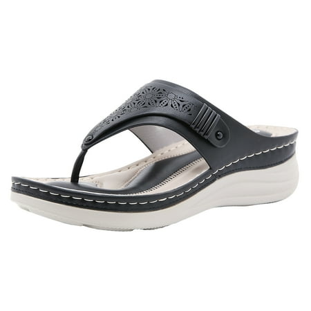Womens Sandals Dressy Flops Flip Out Vintage On Summers Slip Wedge Hollow Floral Sandals For Women Black Size 7
Womens Sandals Dressy Flops Flip Out Vintage On Summers Slip Wedge Hollow Floral Sandals For Women Black Size 7