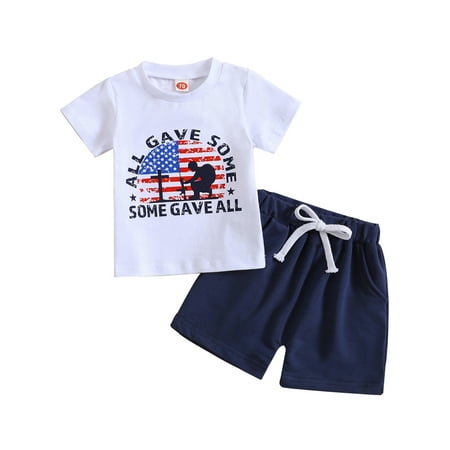 Wassery Toddler Baby 4th of July Clothes 6M 12M 2T 3T Infant Summer Clothes Stars Stripe Letter Short Sleeve T-Shirts Tops Solid Shorts Newborn 2Pcs Independence Day Set
Wassery Toddler Baby 4th of July Clothes 6M 12M 2T 3T Infant Summer Clothes Stars Stripe Letter Short Sleeve T-Shirts Tops Solid Shorts Newborn 2Pcs Independence Day Set