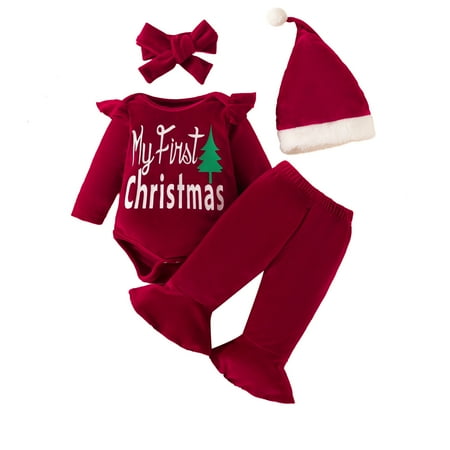 Christmas Girls Long Sleeve Letter Prints Romper Long Pants Hat Headbands Outfits Newborn Baby Girl Christmas Outfits Newborn Girls Clothes Zip Up Onesies
Christmas Girls Long Sleeve Letter Prints Romper Long Pants Hat Headbands Outfits Newborn Baby Girl Christmas Outfits Newborn Girls Clothes Zip Up Onesies