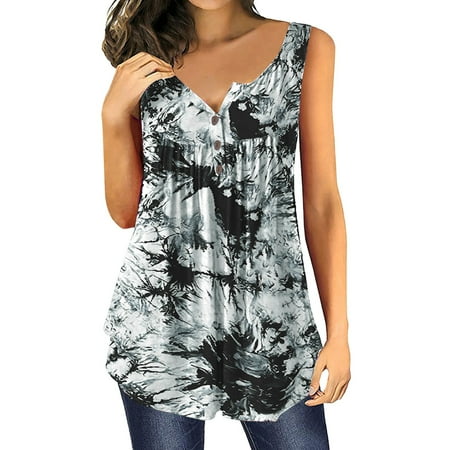 Womens Summer Casual Sleeveless Tank Tops V-neck Loose Fit Tunic Tshirt Blouse 2022 Flowy Cute Tunic Pleated Shirts Hide Belly
Womens Summer Casual Sleeveless Tank Tops V-neck Loose Fit Tunic Tshirt Blouse 2022 Flowy Cute Tunic Pleated Shirts Hide Belly
