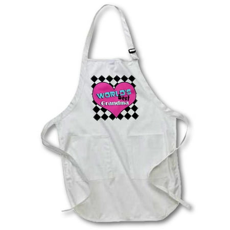 3dRose Worlds Best Grandma - Full Length Apron 22 by 30-inch Black With Pockets
3dRose Worlds Best Grandma - Full Length Apron 22 by 30-inch Black With Pockets