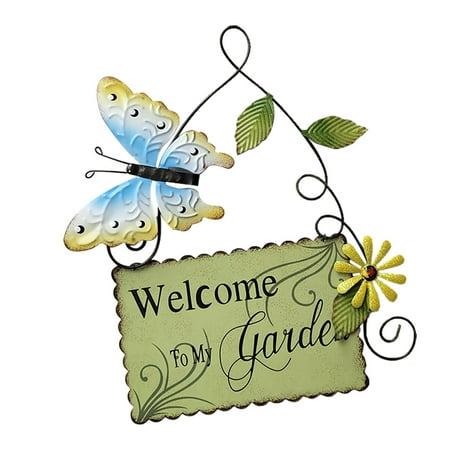 YUEHAO Hangs Wrought Iron Painted Butterfly Glass Door Wall Fence Decoration Pendant Wall Fence Decoration A
YUEHAO Hangs Wrought Iron Painted Butterfly Glass Door Wall Fence Decoration Pendant Wall Fence Decoration A