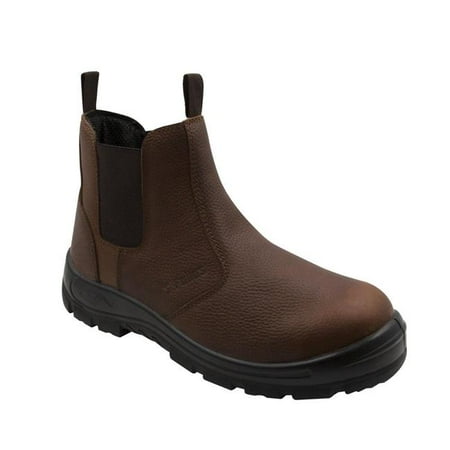 Men s Hercules Comp Toe Twin-Gore Work Boots Brown - Size 9
