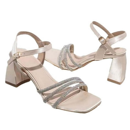 Sandals for Women Dressy Summer Rhinestone Sandals for Women Sandals Women Dressy Summer 2023 Women s Summer Casual Square Head Sandals Middle Heel Solid Color Buckle Sandals Sandals
Sandals for Women Dressy Summer Rhinestone Sandals for Women Sandals Women Dressy Summer 2023 Women s Summer Casual Square Head Sandals Middle Heel Solid Color Buckle Sandals Sandals