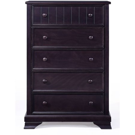 Better Homes and Gardens Kids Sebring 5-Drawer Chest, Espresso