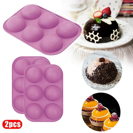 Yohome Half Ball Sphere Silicone Cake Muffin Chocolate Cookie Baking Mould Pan
Yohome Half Ball Sphere Silicone Cake Muffin Chocolate Cookie Baking Mould Pan