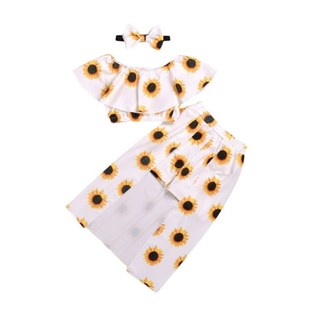 Penkiiy Toddler Baby Girls Sunflower Print Ruffle Bow Flowers Hakama Three-piece Suit Easter Dresses for Toddler Girls 2-3 Years White On Clearance
Penkiiy Toddler Baby Girls Sunflower Print Ruffle Bow Flowers Hakama Three-piece Suit Easter Dresses for Toddler Girls 2-3 Years White On Clearance